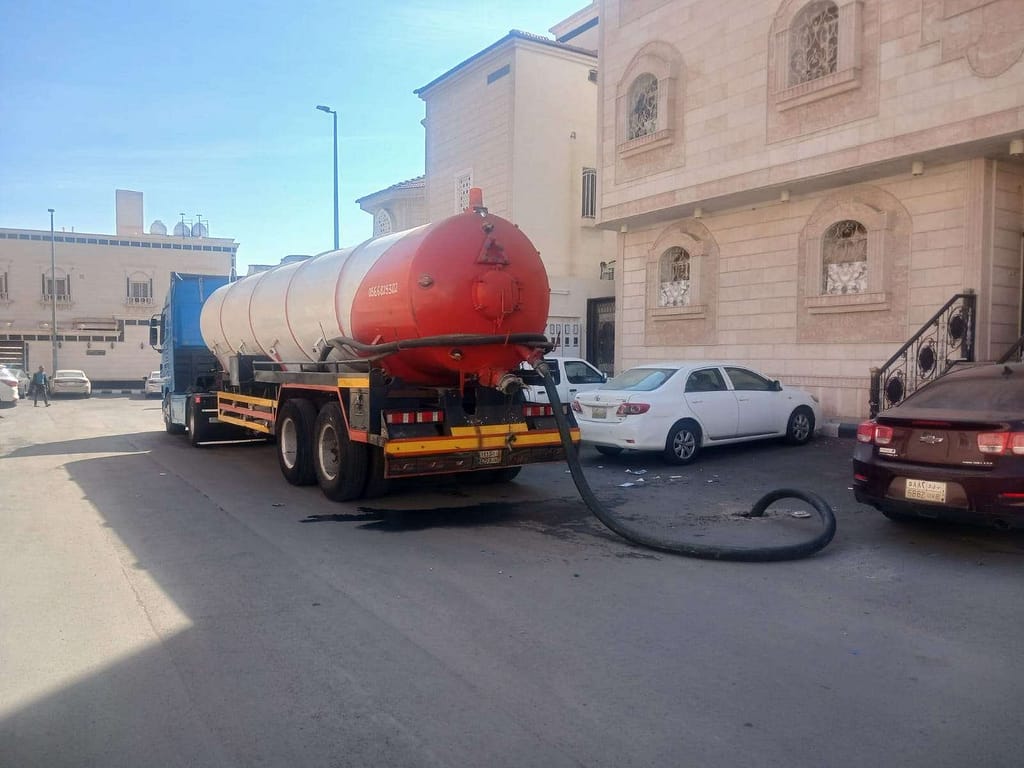 تسليك مجاري بالضغط